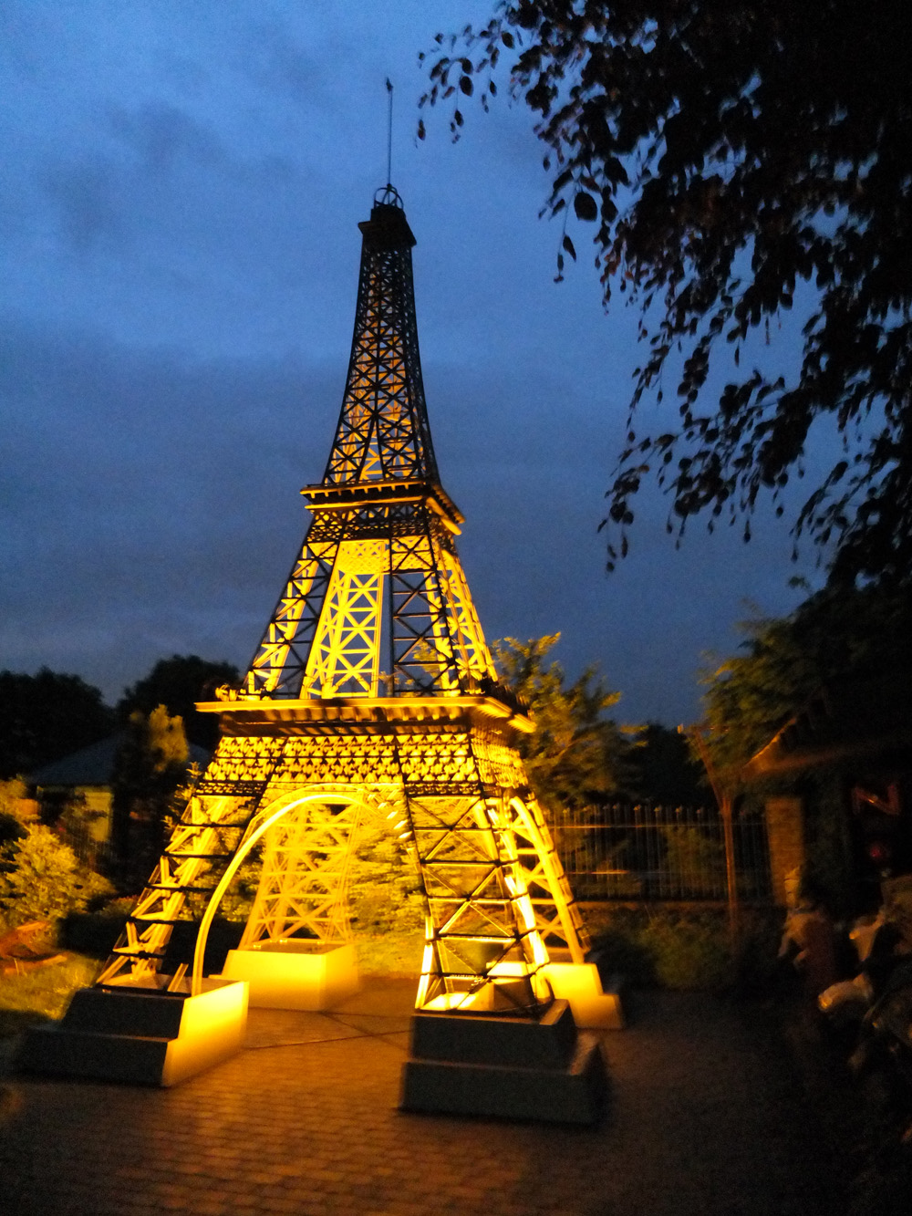 Eiffelturm Paris Frankreich Stahlmodell transportabel - La Tour Eiffel