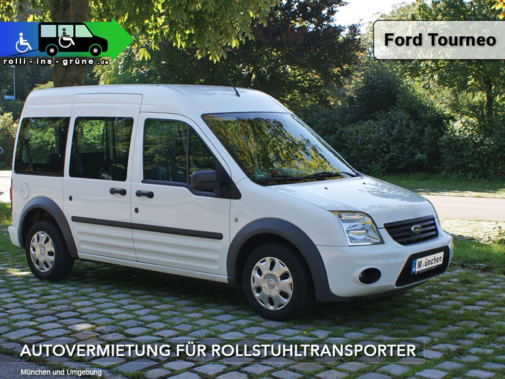 Ford Tourneo - Mit Rollstuhlrampe - Behindertengerecht ...